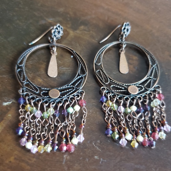 Jewelry - Beaded dangle earrings